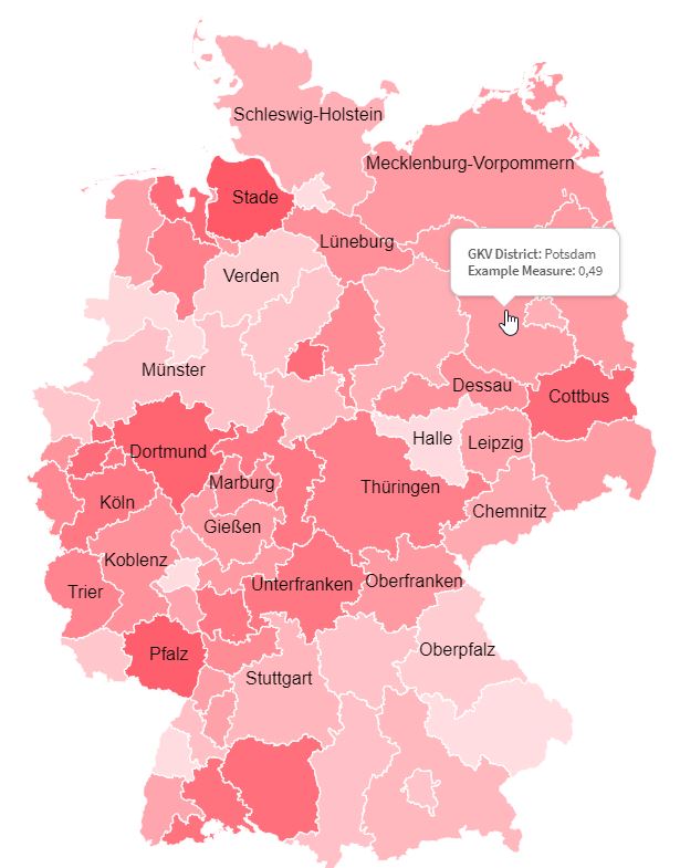 [Germany] Health Insurance Districts (GKV)
